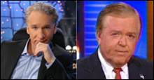 Bill Maher and Lou Dobbs