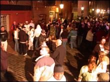 BLAST FROM THE PAST Are Wharf Street partiers a dying breed? BLAST FROM THE PAST Are Wharf Street partiers a dying breed?